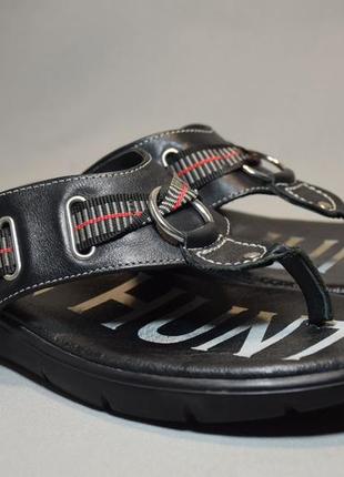 Шльопанці в'єтнамки phil hunt сандалі босоніжки чоловічі шкіряні. оригінал. 41-42 р./27 див.1 фото