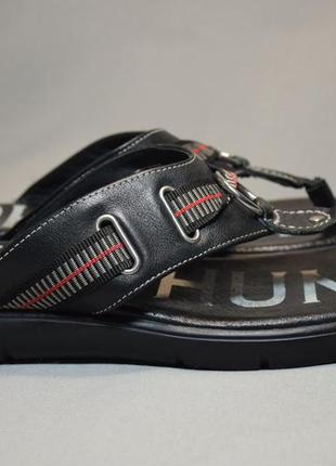 Шльопанці в'єтнамки phil hunt сандалі босоніжки чоловічі шкіряні. оригінал. 41-42 р./27 див.2 фото