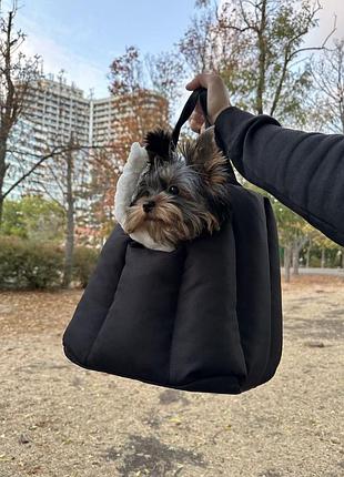 Сумка переноска для собак і кішок є розміри і кольори4 фото