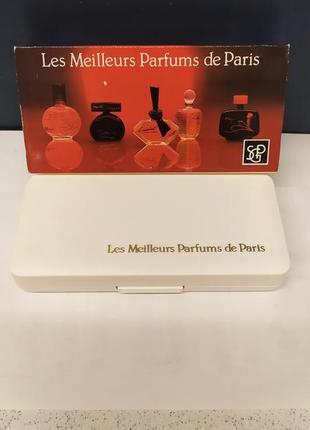 Набір вінтажных мініатюр les meilleurs parfums de paris2 фото