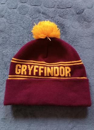 Капелюх шапка утеплена гаррі поттер gryffindor на дитину 7-12 років розмір one size від sinsay2 фото