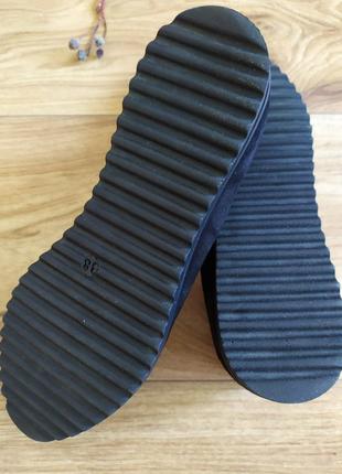 Балетки-замшевые туфельки на низком ходу 38 размера.2 фото