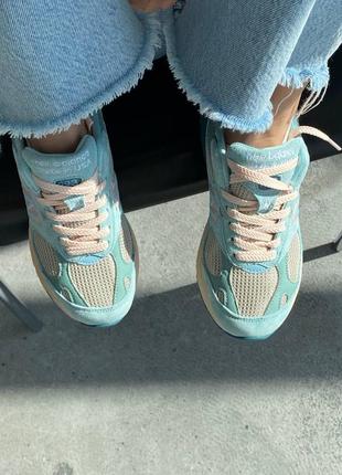 Жіночі неймовірні кросівки якісні зручні яскраві , повсякденні nb 993 blue для жінок