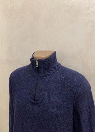 Вовняна кофта светр mark o polo синя джемпер3 фото