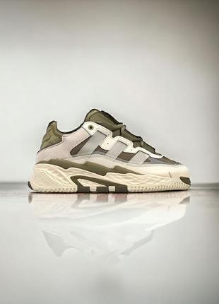 Кросівки adidas niteball  •beige green•