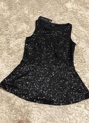 Блузочка з паєтками, розмір с