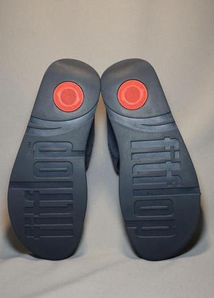 Шлепанцы fitflop novy slide сандалии босоножки женские кожаные камбоджа оригинал 41р/26см6 фото