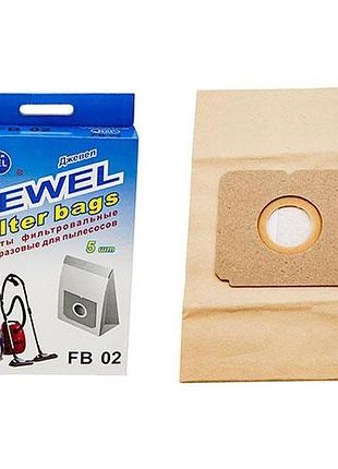 Мешок одноразовый jewel fb-02 (комплект 5 шт)