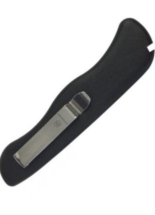 Накладки ручки ножа задн. с клипом black (111мм)