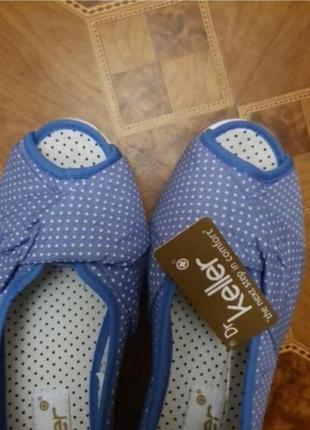 Туфли тапочки текстильные dr.keller