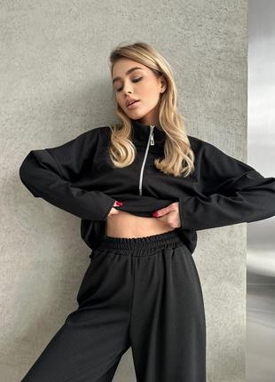 Жіночий костюм рубчік