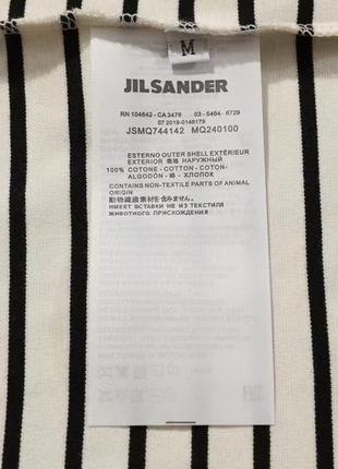 Футболка в полоску jil sander4 фото