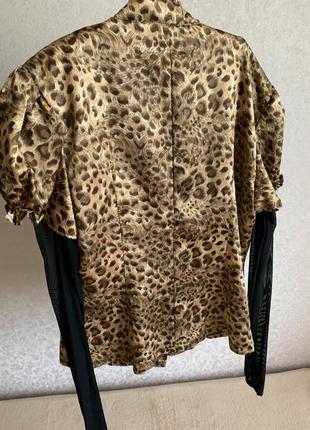 Блуза жіноча тигрова2 фото