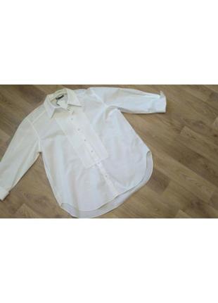 Біла сорочка/рубашка zara5 фото