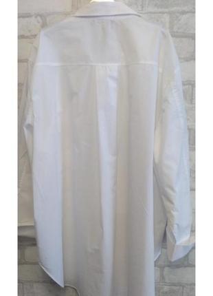 Біла сорочка/рубашка zara3 фото
