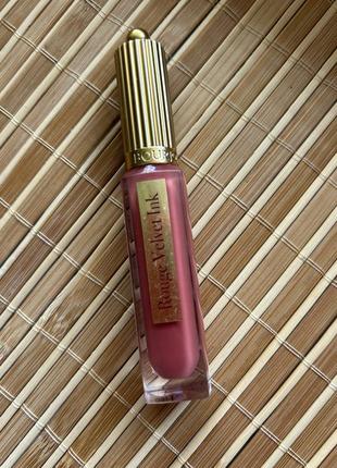 Рідка матова помада для губ bourjois rouge velvet ink liquid lipstick 16 wine more time