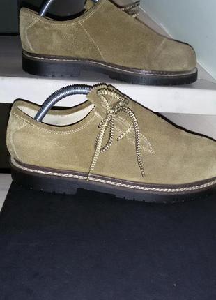 Langwand -сучасні замшеві туфлі  41-42 розмір3 фото