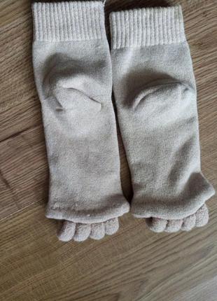 Шкарпетки для стомлених ніг розділювачі пальців3 фото