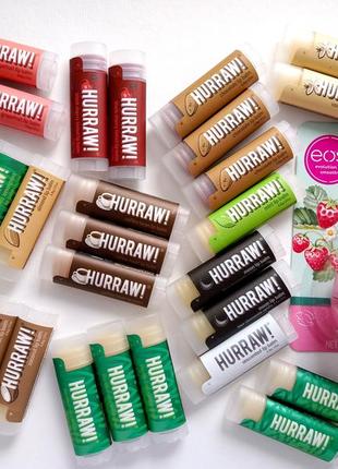 Hurraw! pitta lip balm кокос, м'ята, лемонграс бальзам для губ 4,8 г2 фото