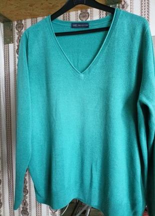 Жіноча кофта пуловер marks спенсер розмір 52-541 фото
