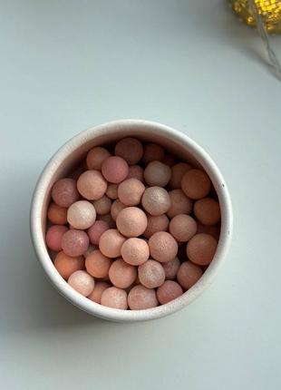 Guerlain meteorites pink fresh 02 вiнтажна пудра у кульках хайлайтер рум'яна метеорити