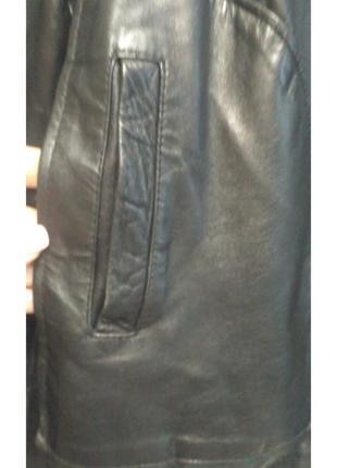 Жіноча шкіряна куртка2 фото