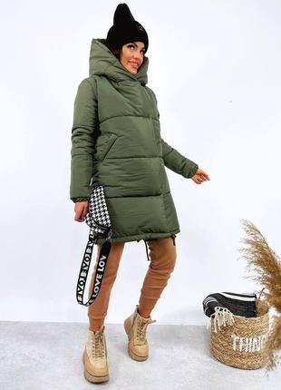 Куртка зефирка женская зимняя стеганая разм. 42-444 фото