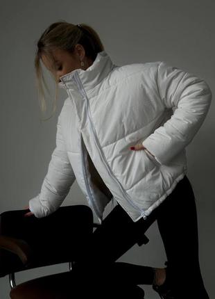 Куртка женская зимняя объемная разм.s-l6 фото
