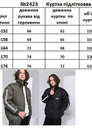 Куртка подростковая хаки еврозима рост 146-176