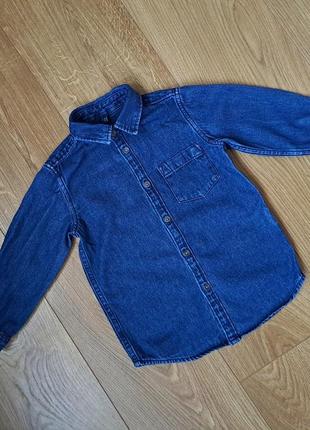 Набор/джинсы для мальчика/джинсовая рубашка с длинным рукавом для мальчика4 фото