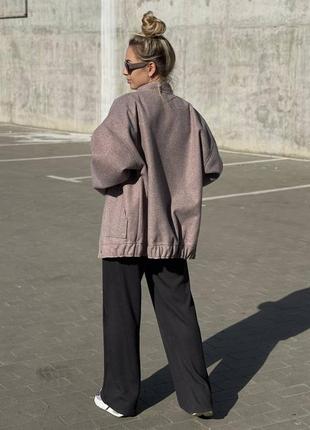 Куртка бомбер женская кашемировая разм.42-465 фото