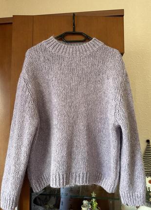 Продам светр лавандового кольору1 фото