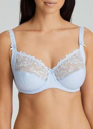 34g/75g fantasie,англія! fantasie helena powder blue,небесно блакитний бюстгальтер ажурний