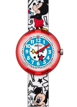 Swatch flik flak mickey mouse watch for kids