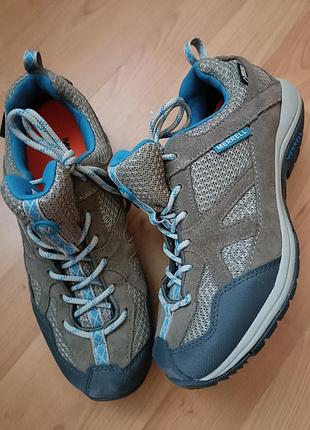 Кросівки оригінальні merrell zeolite una women boulder celestial leather low top hiking shoe 

performance на gore-tex