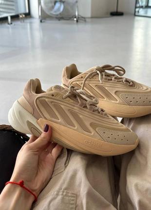 Кросівки adidas ozelia beige7 фото