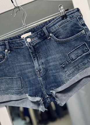 Короткі джинсові шорти h&m, розмір xl