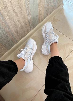 Кросівки adidas ozweego white/grey4 фото
