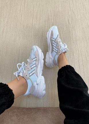 Кросівки adidas ozweego white/grey5 фото