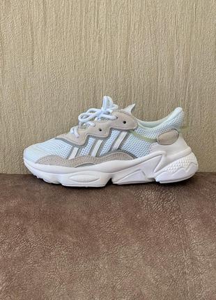 Кросівки adidas ozweego white/grey7 фото