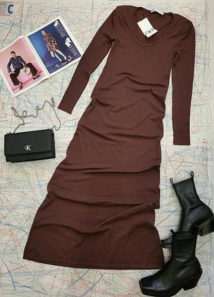 Довга сукня zara/плаття максі