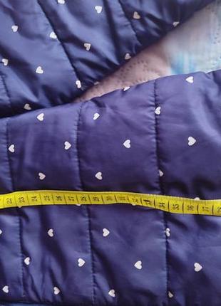 Куртка в сердечки от hm 5/6 лет 8