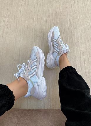 Кросівки adidas ozweego white/grey 5