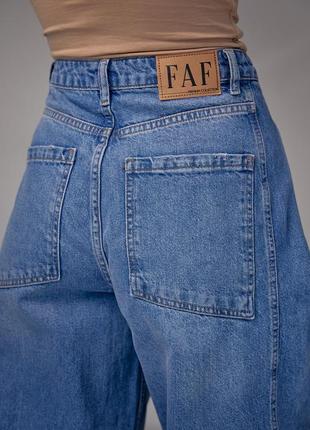 Жіночі широкі джинси baggy, широкі , palacco, палаццо3 фото