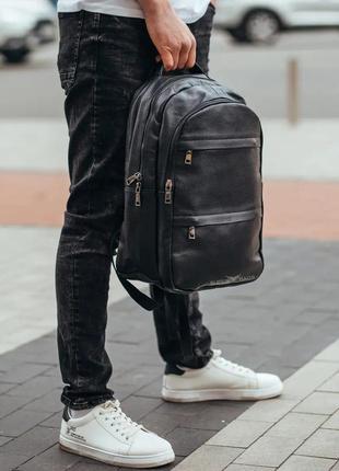 Стильний рюкзак з натуральної шкіри4 фото