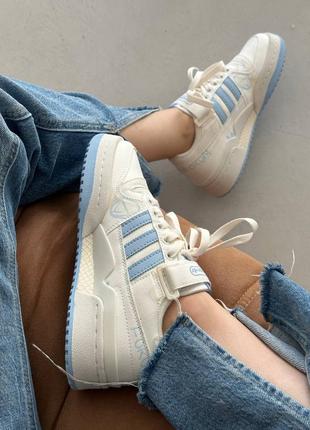 Кросівки adidas forum white/blue 7