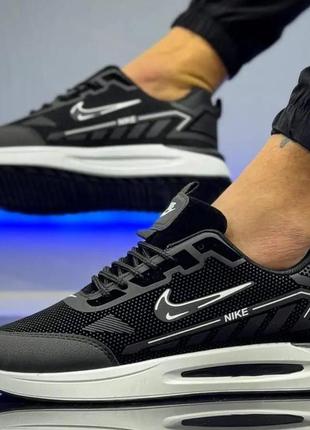 Кросівки nike air чорно-білі7 фото