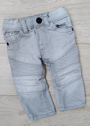 Крутые моднячие узкие джинсы штаны брюки river island 0-3 мес 62 см