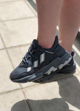 Жіночі кросівки adidas ozweego dark grey