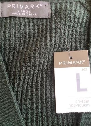 Кофта в‘язана на ґудзиках primark р. l2 фото